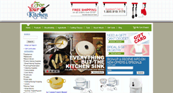 Desktop Screenshot of foryourkitchen.com